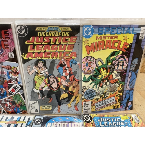 499 - COMICS: A large collection of around 300 comics to include DC Comics & Marvel, featuring titles such... 