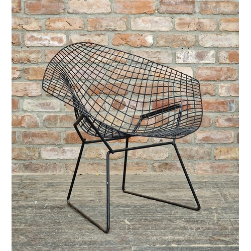 1178 - Harry Bertoia - Vintage 'diamond' chair, H 76cm