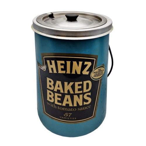 1029 - Advertising - electric urn in the form of a Heinz Baked Beans tin can, 38cm