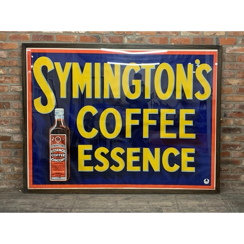 1063 - Advertising - Symington's Coffee Essence shopfront promotional paper sign, early 20th century, 200cm... 