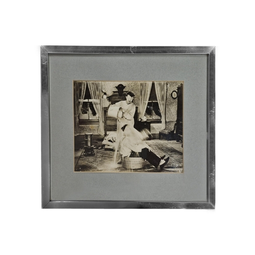 421 - Collection of original Laurel and Hardy studio photographs, each having watermark studio stamp, 22cm... 