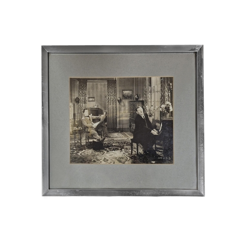 421 - Collection of original Laurel and Hardy studio photographs, each having watermark studio stamp, 22cm... 