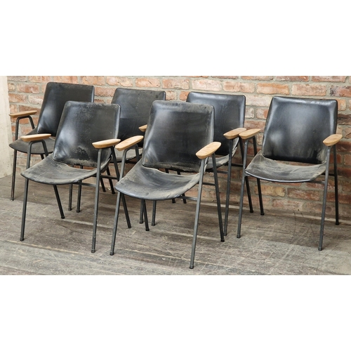 1352 - Niko Kralj for Stol Kamnik - Set of six 'Lupina' lounge chairs (6)