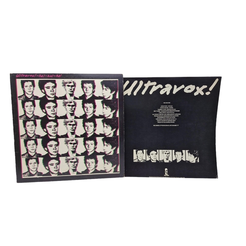 317 - Ultravox Ha!Ha!Ha! 1997 LP, 1st album, on Island Records, complete with insert, vinyl and cover vg+