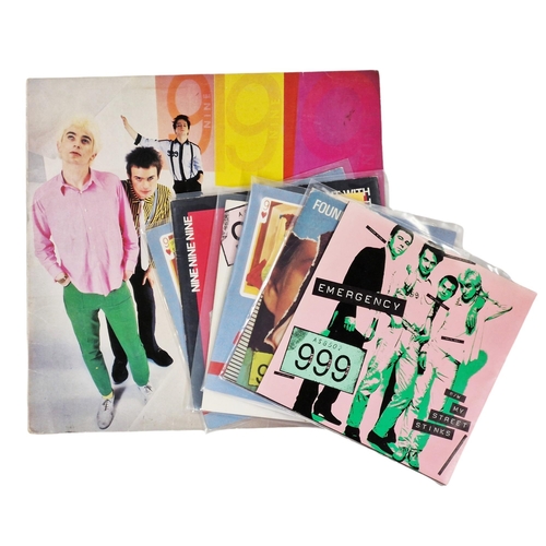 318 - Collection of 999 LP's and singles to include Nasty! Nasty!, Mend My Desire, Made A Fool Of You, My ... 