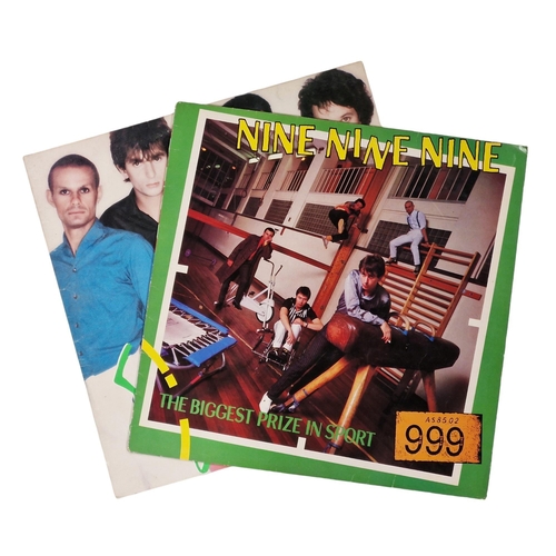 318 - Collection of 999 LP's and singles to include Nasty! Nasty!, Mend My Desire, Made A Fool Of You, My ... 