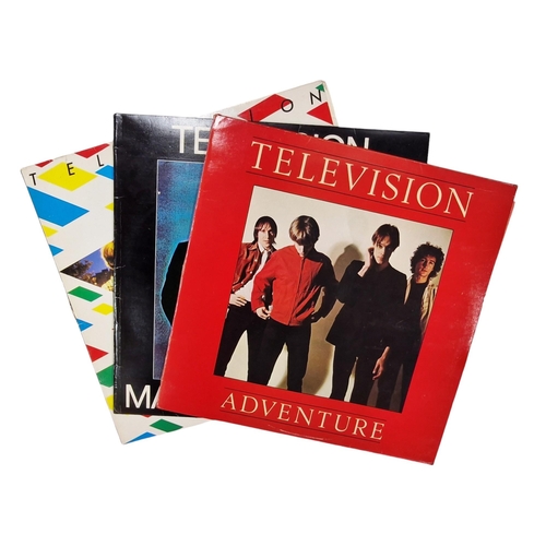 321 - Collection of Television LP's to include Marquee Moon, Adventure and Ork (3)