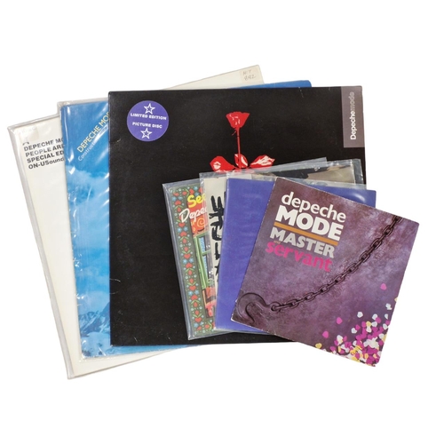 400 - Quantity of Depeche Mode LP's and singles to include Violator (limited edition picture disc), Constr... 