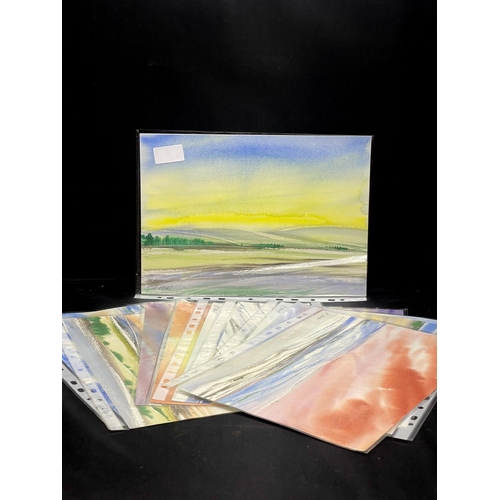 478 - Reginald 'Reggie' Kray (British, 1933-2000) - Set of ten Watercolours from the 'Mindscape' series, s... 