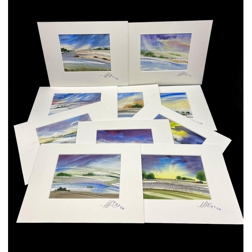 479 - Reginald 'Reggie' Kray (British, 1933-2000) - Set of ten Watercolours from the 'Dreamscape' series, ... 