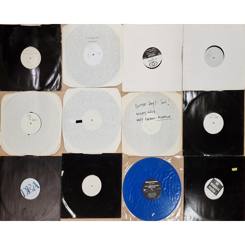 338 - DJ vinyl collection 1989-1996 - collection of approximately 50 mixed white label bootlegs and promos... 