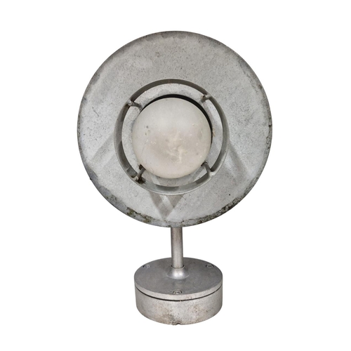 1134 - Quantity of Louis Poulson Albertslund short arm galvanised industrial style wall lights, 45cm x 25cm... 