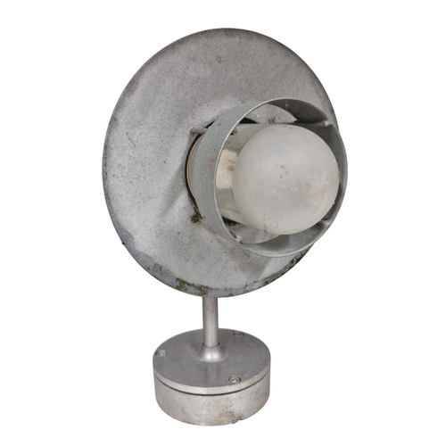 1134 - Quantity of Louis Poulson Albertslund short arm galvanised industrial style wall lights, 45cm x 25cm... 