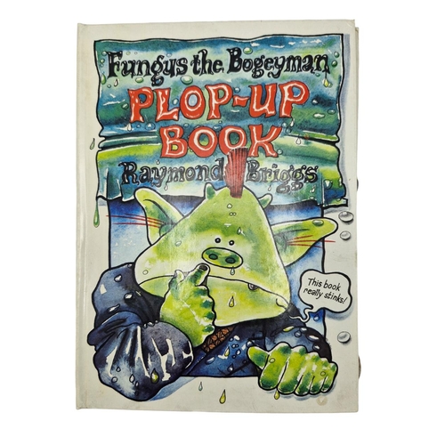 1627 - Vintage Fungus The Bogeyman Plop-Up book, by Raymond Briggs, 1st edition example