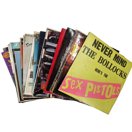 398 - Collection of mixed genre vinyl to include early Elvis LP's such as A Date With Elvis, From Elvis In... 