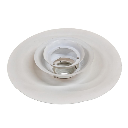 1128 - Louis Poulson style ceiling light shade, D 52cm