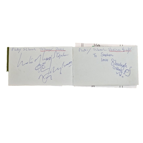 437 - Late 1970s Autograph album, full of UK and international celebrities and people of note of the time ... 