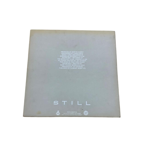 260 - Joy Division 'Still' double LP, factory label, on hessian backed cover, cover has some discolouring ... 