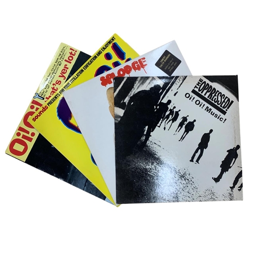 405 - Quantity of Oi LP's to include Oi!Oi! Thats Your Lot, Oi! The Album, Splodge and The Opressed (4)