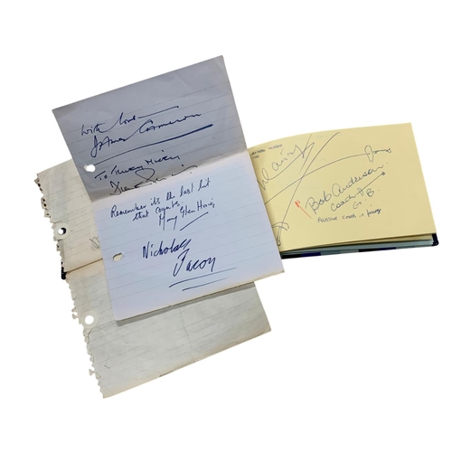 634 - Quantity of autograph books - to include early 1920's examples with sketches, poems and watercolour ... 