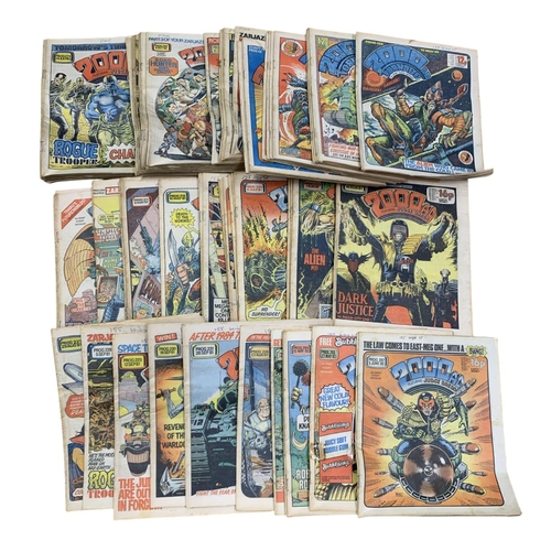 550 - Large collection of 1970's and 1980's 2000AD comics (approx 200)