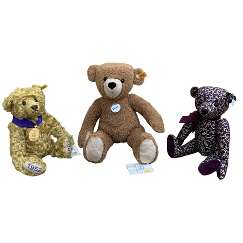 527 - Collection of Steiff teddy bears to include rare Jekaterina bear, Golden Jubilee and Happy Teddy Bea... 