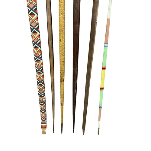 293 - Quantity of Oceanic tribal bows, from the Kanak people of the New Caledonia region of Papua New Guin... 