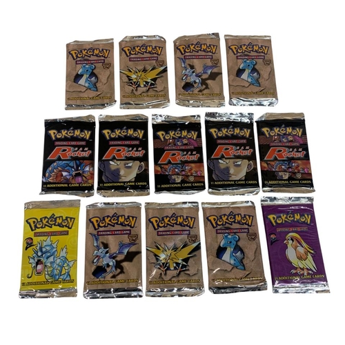 530 - Collection of sealed Pokemon TCG Fossil and Team Rocket card packs (sold as seen) (14)