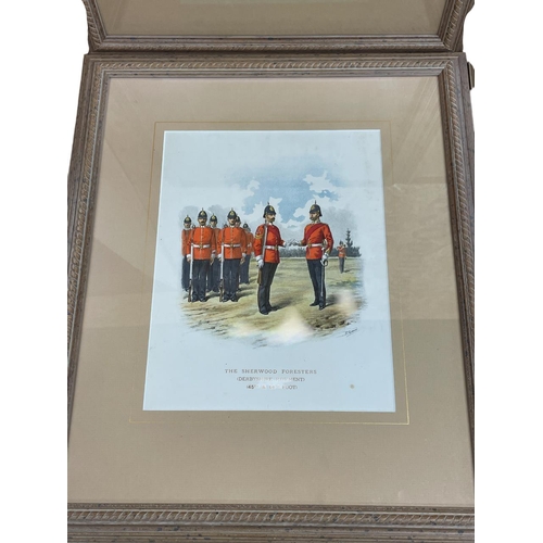 238 - Richard Simkin (1850-1926) mixed quantity of regimental military prints, by J.J Kelliher & Co, large... 