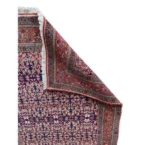 1766 - Good large Persian Ziegler runner, geometric design, red ground, 330cm x 170cm