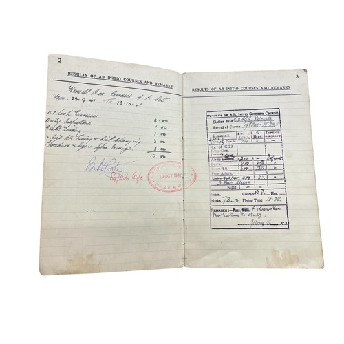 224 - WWII R.A.F Interest - personal collection of Sgt Kenneth Bond, to include R.A.F observers and air gu... 