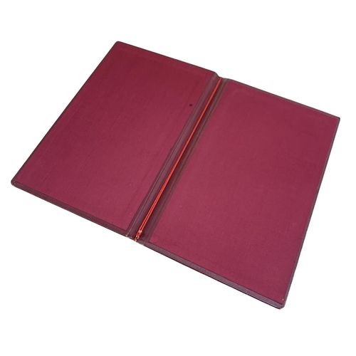 586 - House Of Commons Library and House Of Lords leather document holders (2)