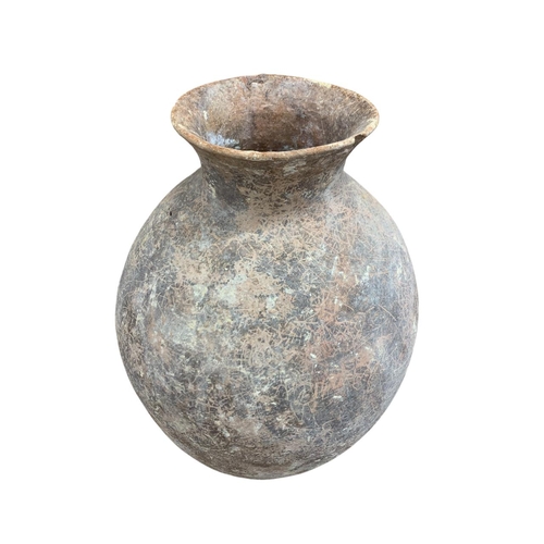 318 - Canaanite Holy Land Middle Bronze-Age terracotta water vessel pot, originating from Ancient Palestin... 