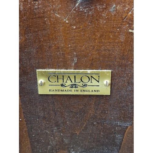 1260 - 20th century rustic style grain bin with removeable lid by Chalon, H 80cm x W 42cm