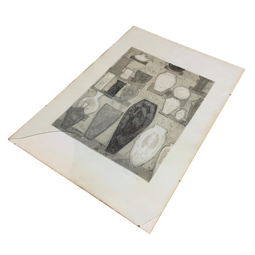 1589 - Valerie Thornton (British 1931-1991) - Egyptian Pots (1968), no. 8/50, pencil signed, limited editio... 