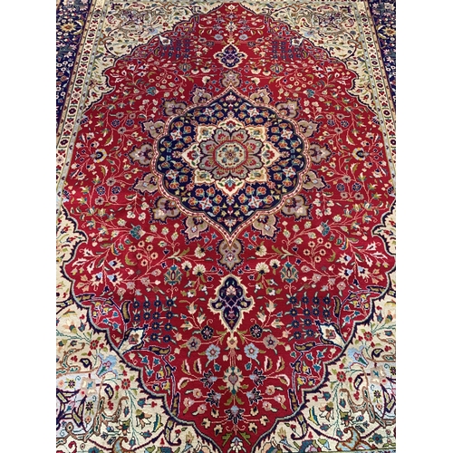 1651 - Exceptionally large North West Persian Tabriz carpet, 360cm x 250cm