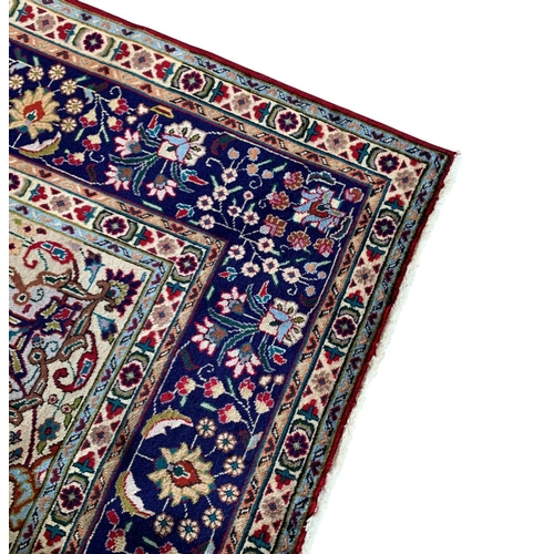 1651 - Exceptionally large North West Persian Tabriz carpet, 360cm x 250cm