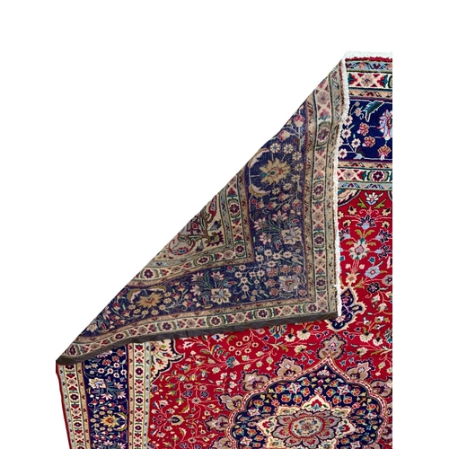 1651 - Exceptionally large North West Persian Tabriz carpet, 360cm x 250cm