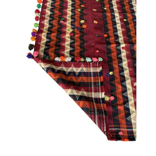 1654 - South West Persian Jajim kilim, 310cm x 125cm