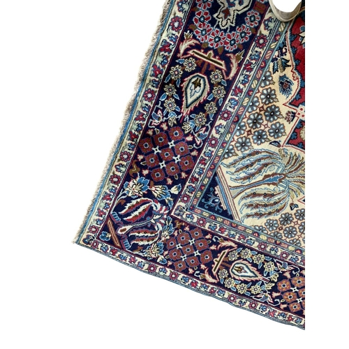 1655 - Exceptionally large Central Persian Isfahan carpet, 335cm x 235cm