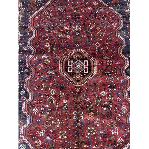 1656 - South West Persian Qashgai carpet, 260cm x 168cm