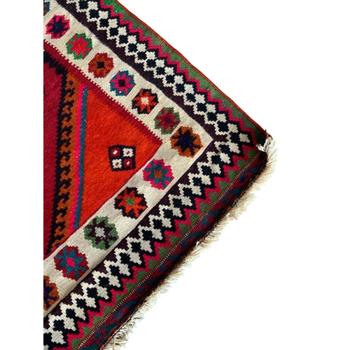 1657 - South West Persian Qashgai kilim, 290cm x 147cm