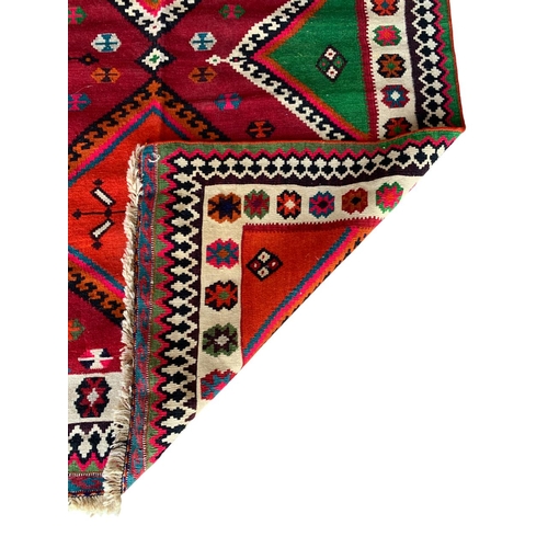 1657 - South West Persian Qashgai kilim, 290cm x 147cm