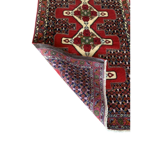 1658 - North West Persian Senneh runner, 385cm x 94cm