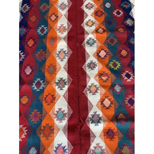 1661 - South West Persian Jajim kilim, 450cm x 142cm