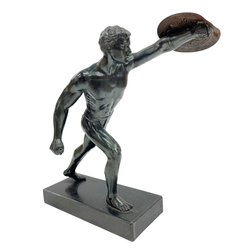 626 - Quantity of interesting items from a Bloomsbury traveller and collector to include a spelter model o... 