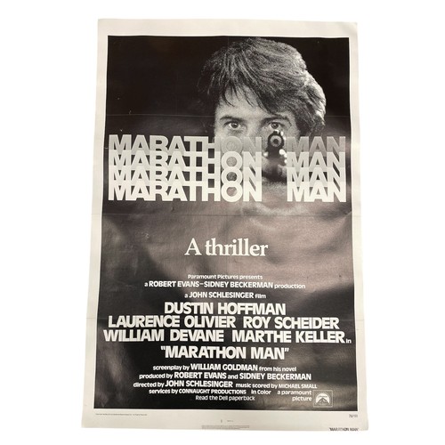 704 - Quantity of original cinema movie posters to include Marathon Man (1976), Staying Alive (1983), The ... 