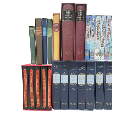 692 - Folio Society - mixed collection of Folio books to include the complete History Of England, Thomas H... 