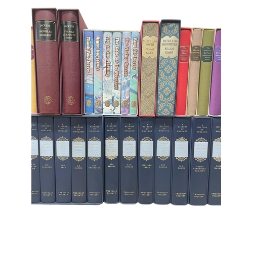 692 - Folio Society - mixed collection of Folio books to include the complete History Of England, Thomas H... 