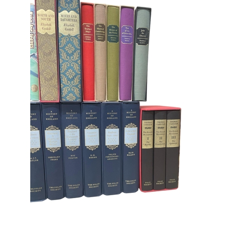 692 - Folio Society - mixed collection of Folio books to include the complete History Of England, Thomas H... 